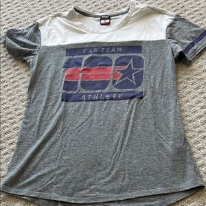 F45 Team Athlete Short Sleeve Tee - Gray/White